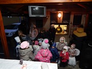 Rozsvícení stromečku v obci Vlkava